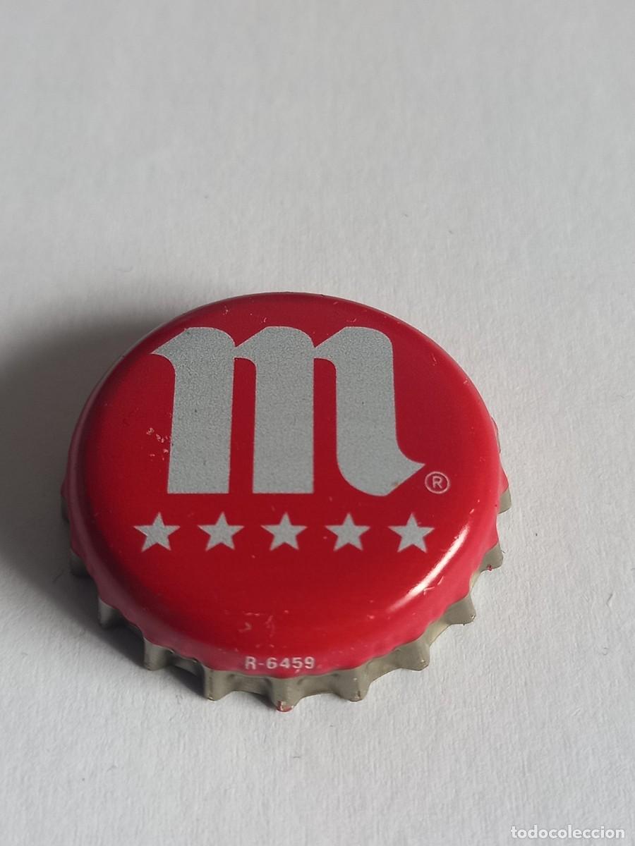 Coleccionismo de cervezas: CHAPA CERVEZA MAHOU, FACTOR&Iacute;A CP