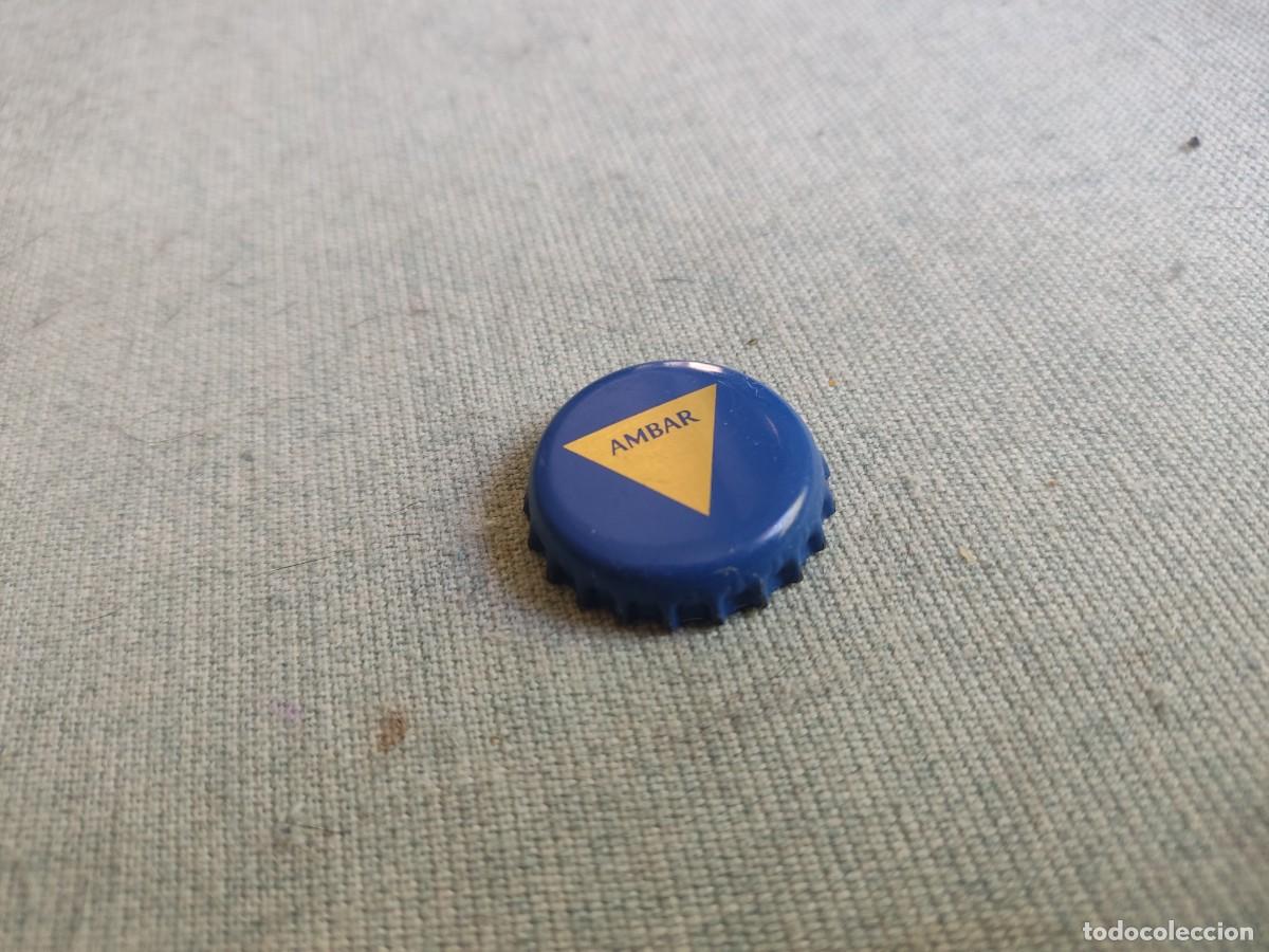 Coleccionismo de cervezas: Chapa Cerveza &Aacute;mbar Sin 2 (U)