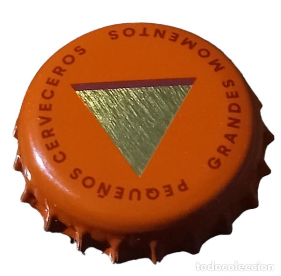 Coleccionismo de cervezas: 2023 CHAPA CERVEZA AMBAR MORENA.