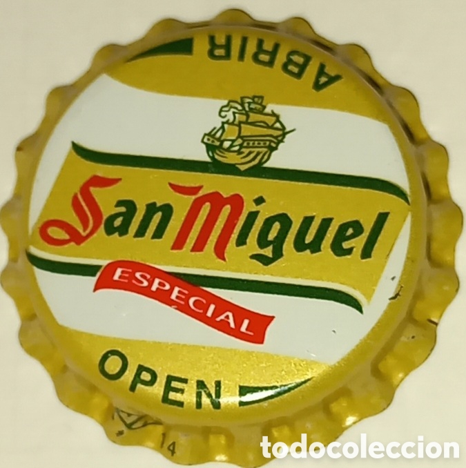 Coleccionismo de cervezas: CHAPA NUEVA CERVEZA SAN MIGUEL ESPECIAL OPEN ABRIR - ESPA&Ntilde;A