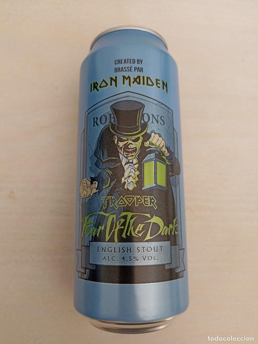Coleccionismo de cervezas: Lata cerveza Fear of the Dark Iron Maiden