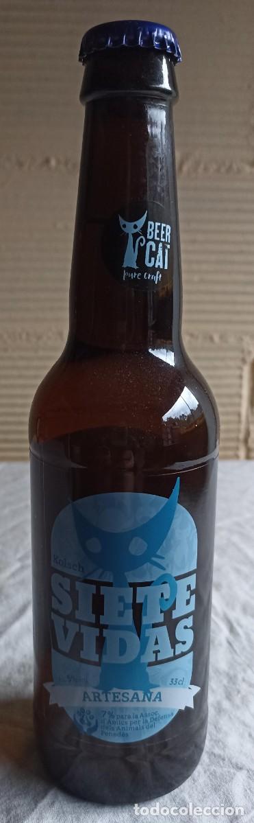 Coleccionismo de cervezas: Siete Vidas, cerveza