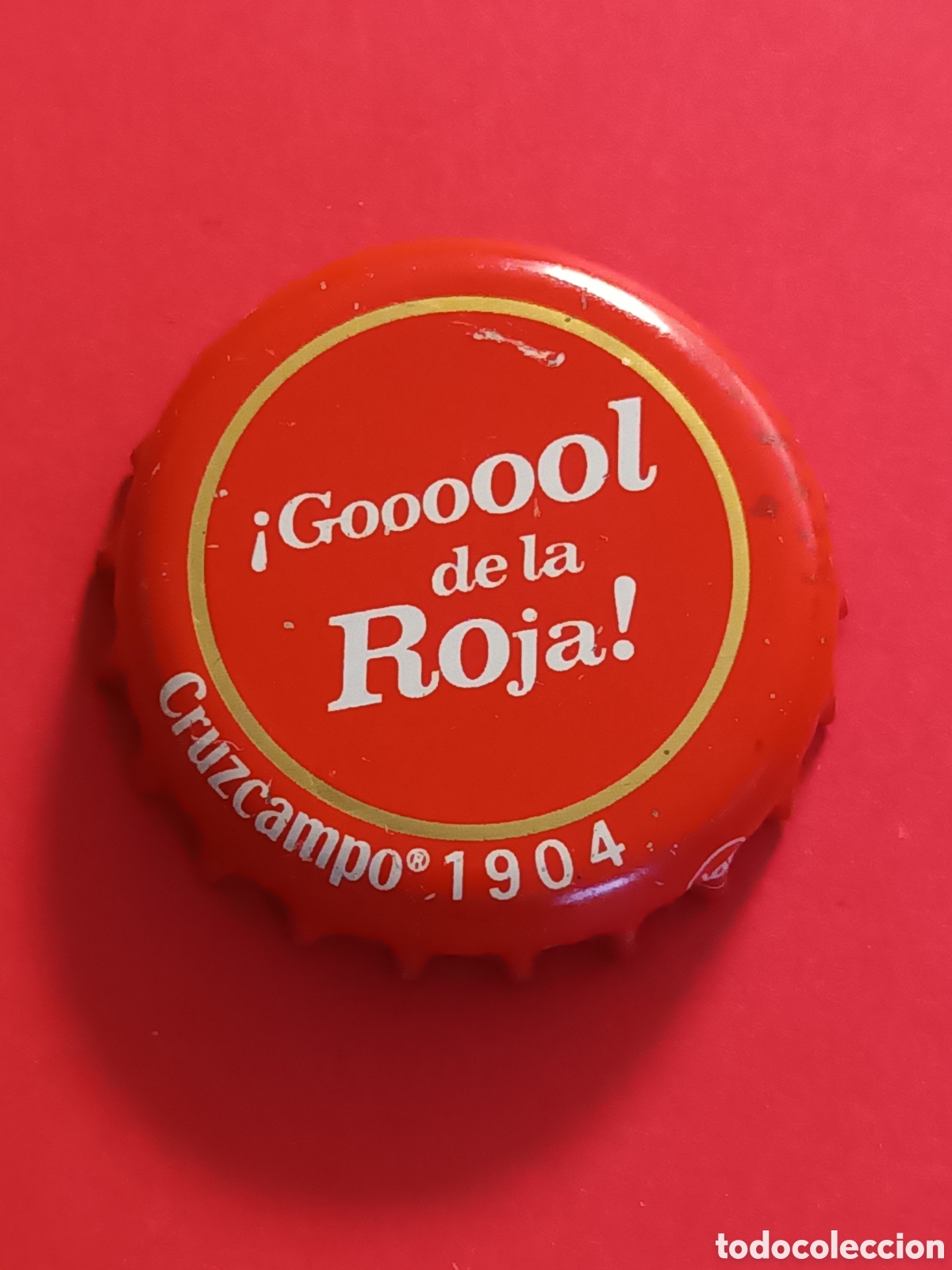 Coleccionismo de cervezas: CHAPA/CORONA/TAP&Oacute;N DE CERVEZA CRUZCAMPO EDICI&Oacute;N LIMITADA.