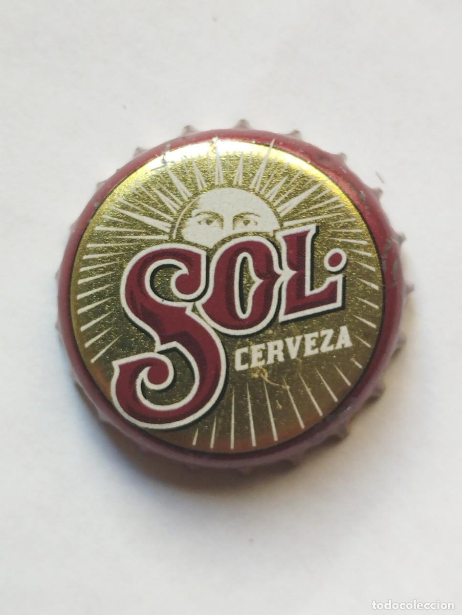 Collectable Beer: CHAPA, TAPA CORONA CERVEZA SOL- MEXICO- CAPS- TAPON