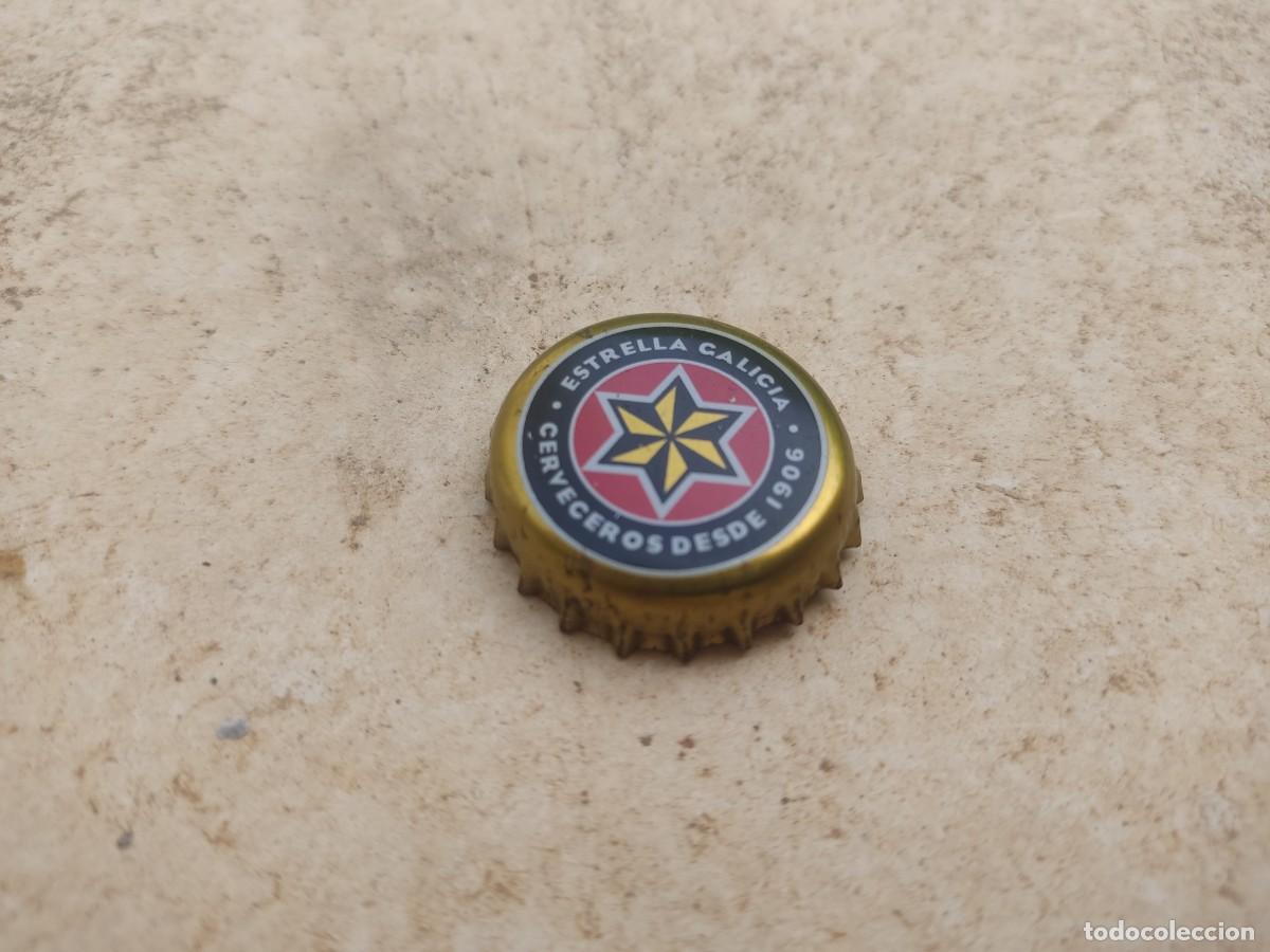 Coleccionismo de cervezas: Chapa Cerveza Estrella Galicia 1 (CP)