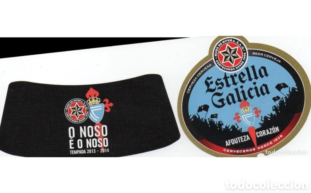 Coleccionismo de cervezas: Etiquetas estrella galicia