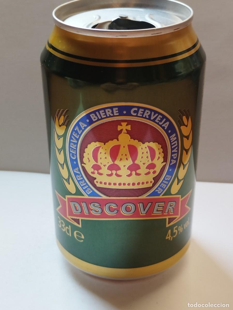 Coleccionismo de cervezas: BOTE - LATA CERVEZA DISCOVER - Foto 1
