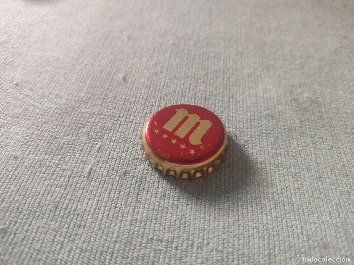 Coleccionismo de cervezas: Chapa Cerveza Mahou 4 (U)