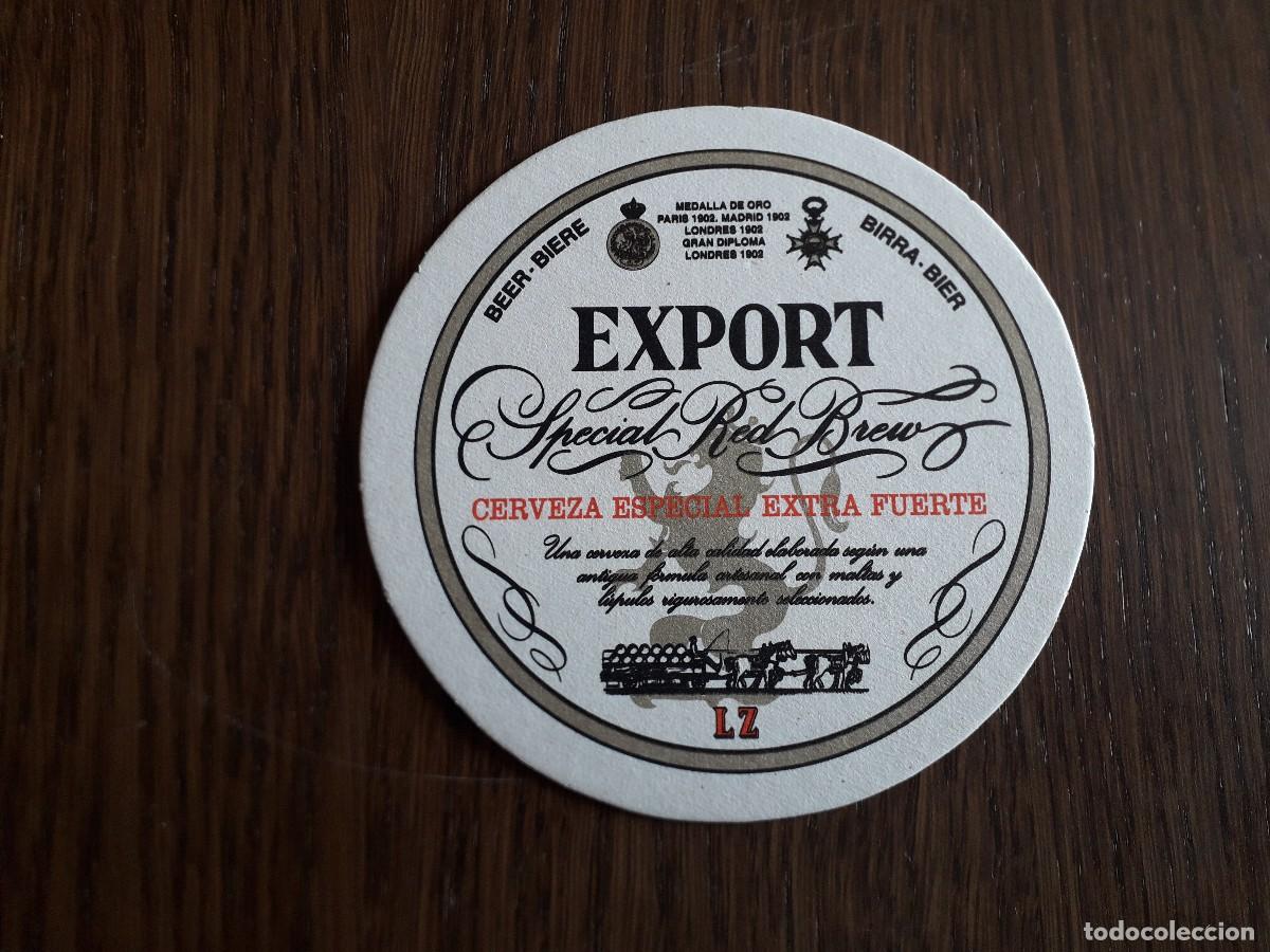 Coleccionismo de cervezas: posavasos de cerveza, Ambar export, La Zaragozana.