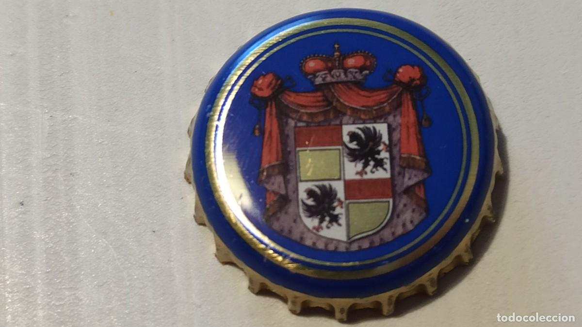Coleccionismo de cervezas: Chapa tap&oacute;n corona de la cerveza alemana MAXLRAINER