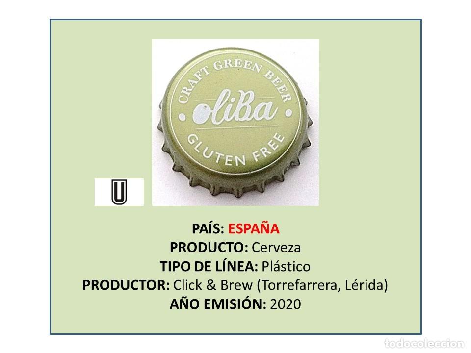 Sammeln von Brauereiartikeln: TAPON CORONA CAPSULA CHAPA CERVEZA OLIBA GLUTEN FREE (ESPA&Ntilde;A)