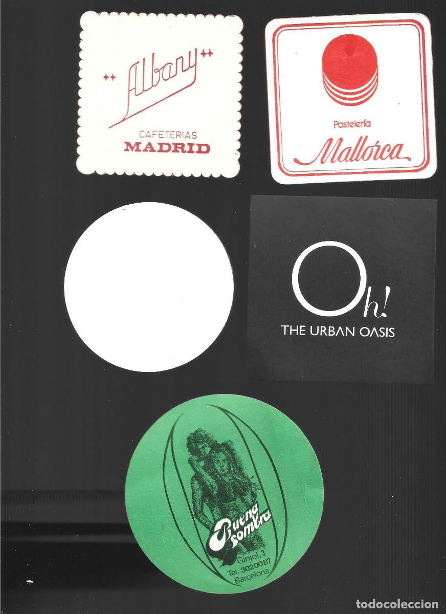 Collectable Beer: 1 lote de 10 posa vasos dif. cerveza bares propaganda los de la foto