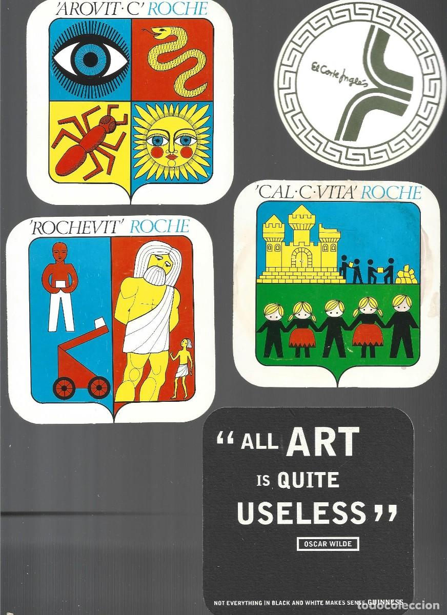 Collectionnisme de bi&egrave;res: 1 lote de 10 posa vasos dif. cerveza bares propaganda los de la foto