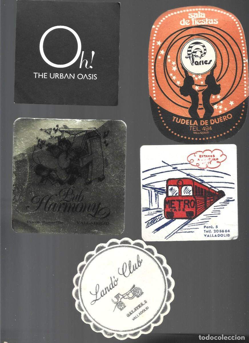 Collectionnisme de bi&egrave;res: 1 lote de 10 posa vasos dif. cerveza bares propaganda los de la foto