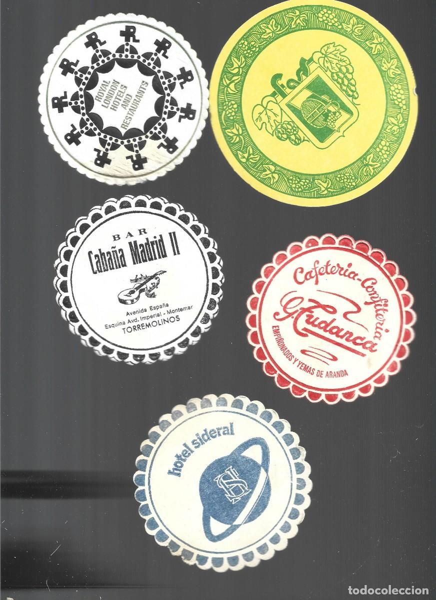Collectionnisme de bi&egrave;res: 1 lote de 10 posa vasos dif. cerveza bares propaganda los de la foto