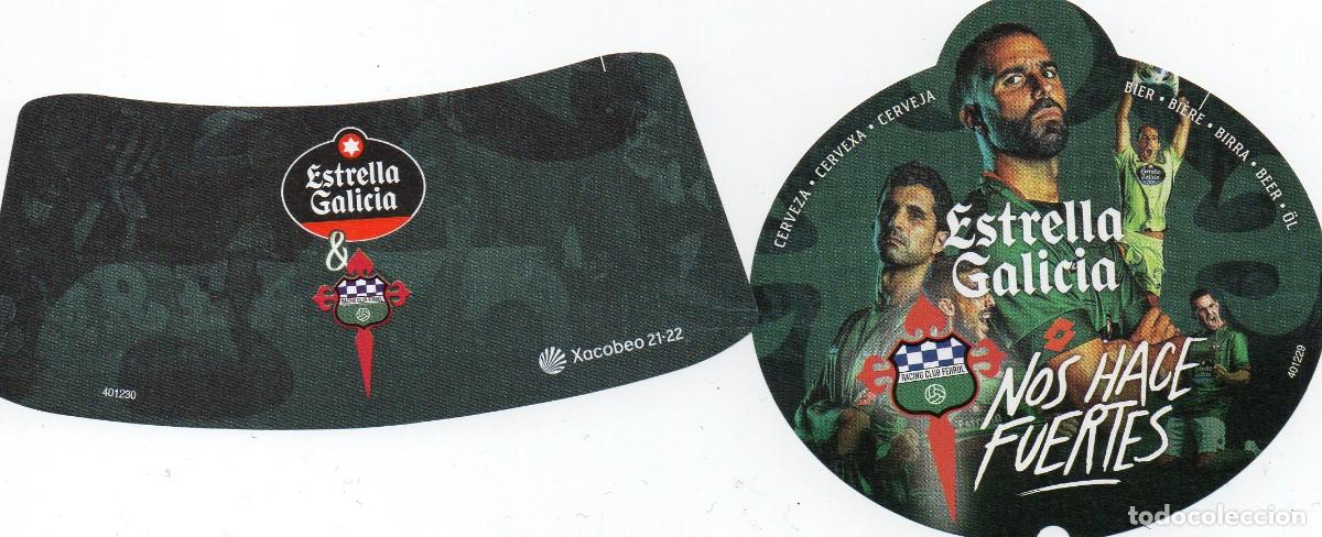 Coleccionismo de cervezas: ETIQUETA ESTRELLA GALICIA