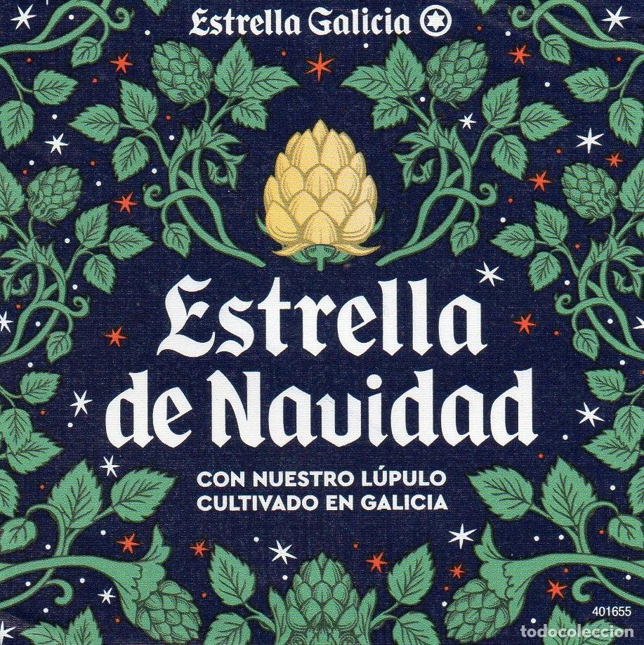 Coleccionismo de cervezas: ETIQUETA ESTRELLA GALICIA