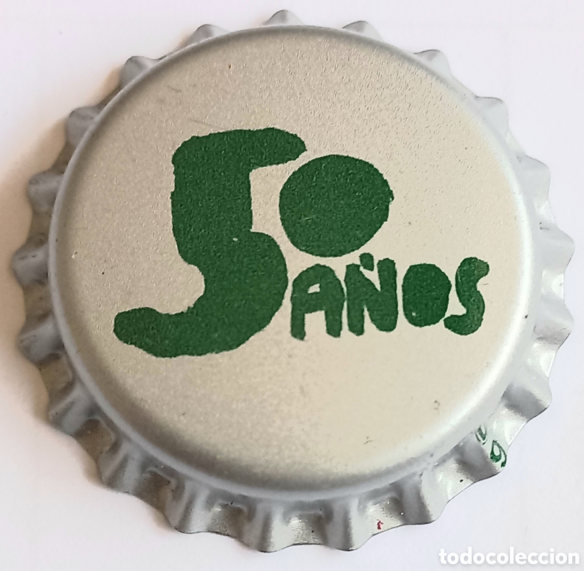 Coleccionismo de cervezas: CHAPA CERVEZA SAN MIGUEL ANIVERSARIO 50 A&Ntilde;OS - ESPA&Ntilde;A 2007