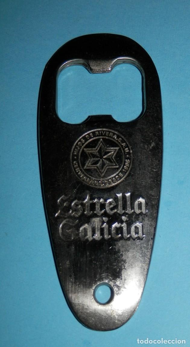 Coleccionismo de cervezas: ABREBOTELLAS /DESCAPSULADOR DE LA CERVEZA ESTRELLA GALICIA
