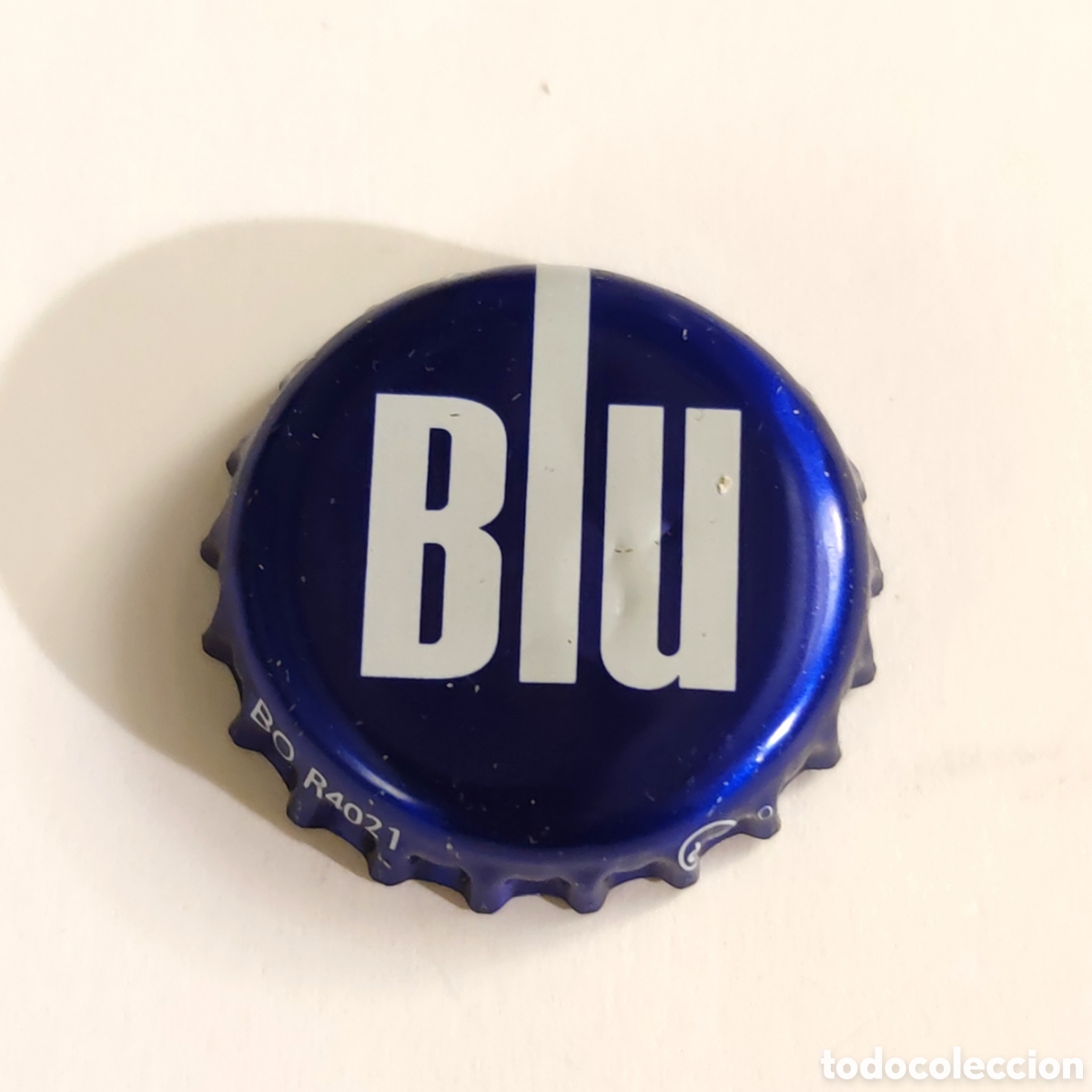 Coleccionismo de cervezas: Chapa tap&oacute;n corona Blu San Miguel