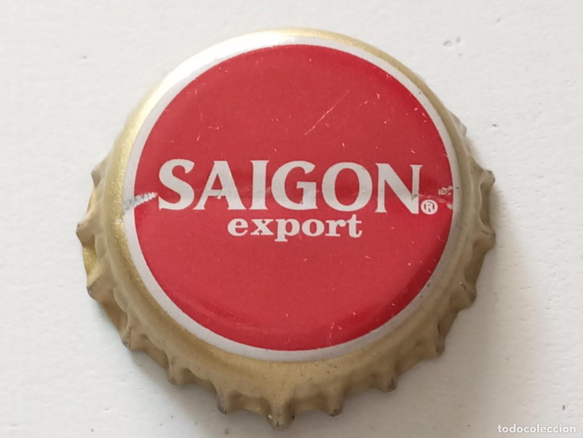 Coleccionismo de cervezas: Chapa tap&oacute;n corona de la cerveza vietnamita SAIGON EXPORT