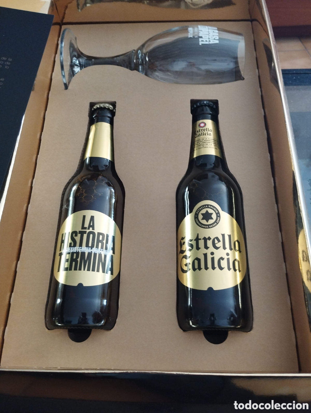 Coleccionismo de cervezas: Lingote Casa Papel estrella galicia