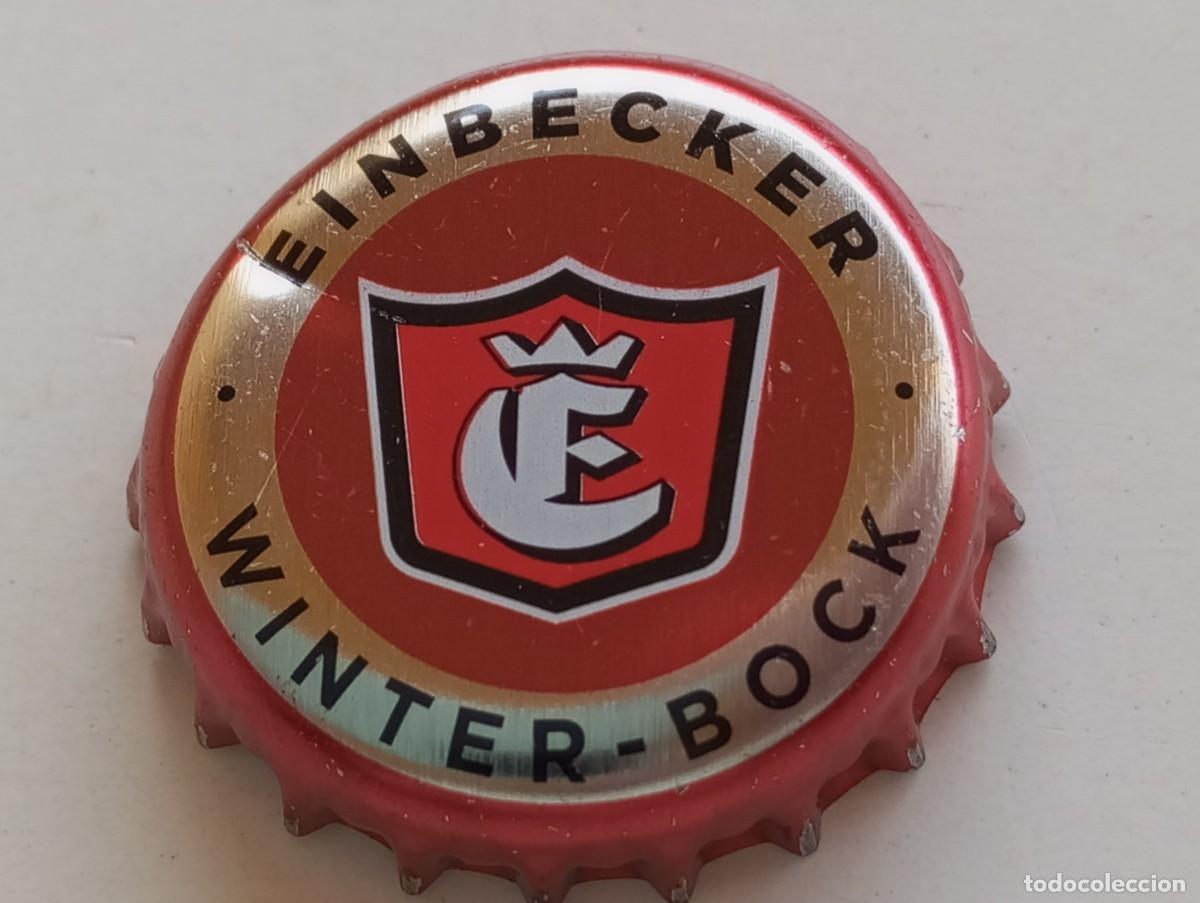 Collezionismo di birre: Chapa tap&oacute;n corona de la cerveza alemana EINBECKER WINTER-BOCK