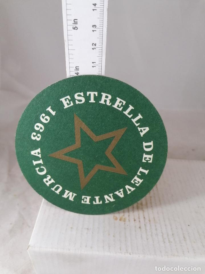 Coleccionismo de cervezas: POSAVASOS ESTRELLA LEVANTE 1963 MURCIA