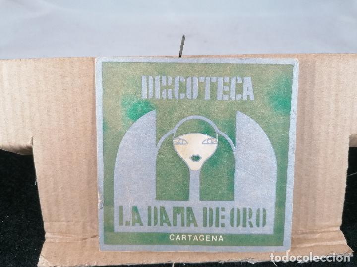 Coleccionismo de cervezas: POSAVASOS DISCOTECA LA DAMA DE ORO CARTAGENA