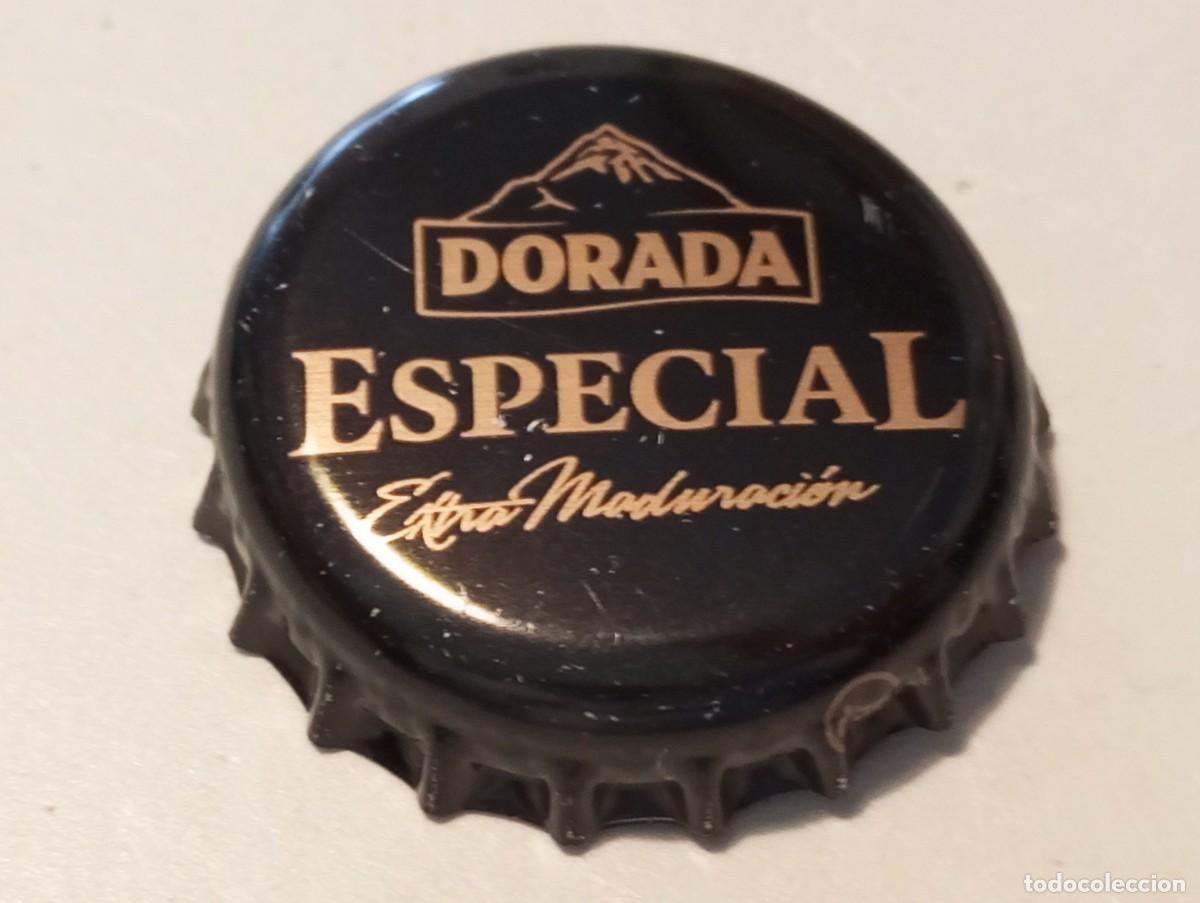 Collectionnisme de bi&egrave;res: Chapa tap&oacute;n corona de la cerveza espa&ntilde;ola DORADA ESPECIAL EXTRA MADURACI&Oacute;N