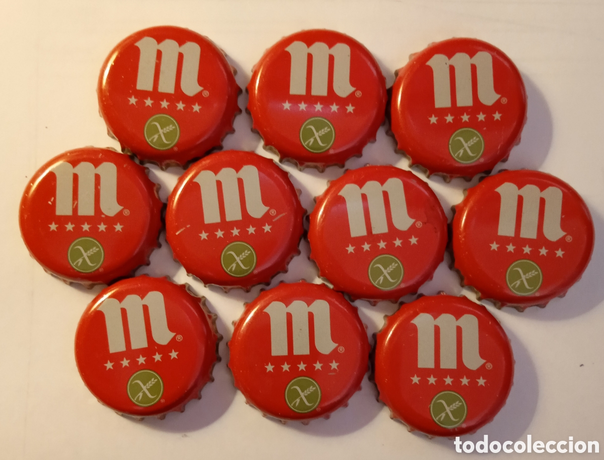 Coleccionismo de cervezas: LOTE CHAPAS MAHOU SIN GLUTEN