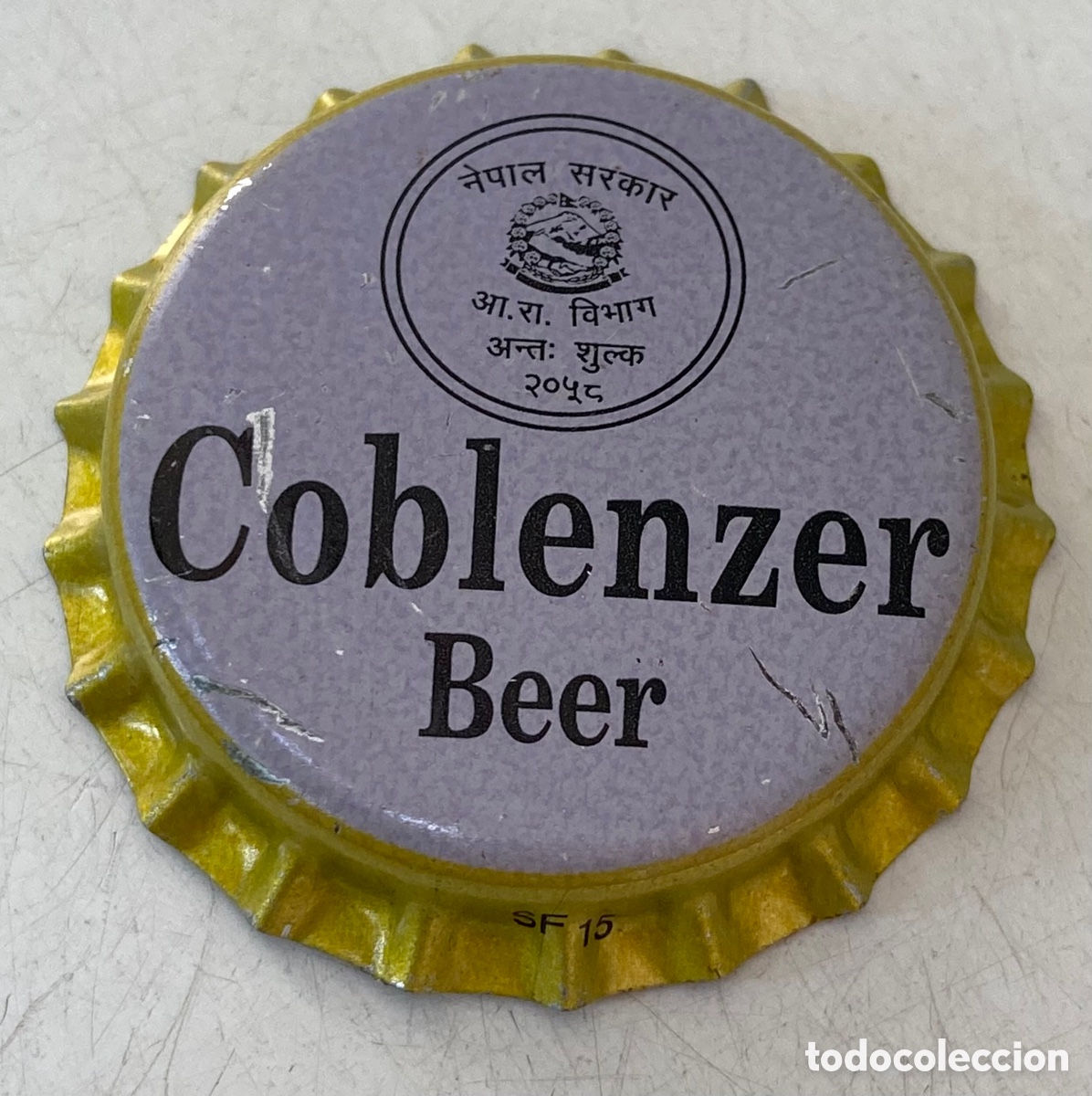 Coleccionismo de cervezas: TAPPI BOTTLE CAP BEER KRONKORKEN CHAPA BIER CERVEZA COBLENZER. NEPAL.(33)--LOTE N. 1077- CARMANJO