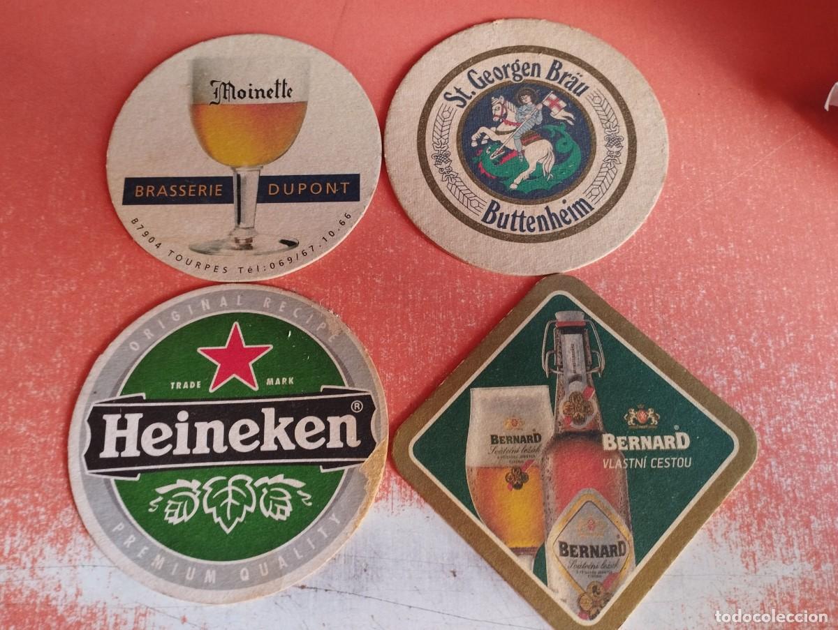 Coleccionismo de cervezas: 4 posavasos diversos - Foto 1