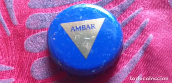 Coleccionismo de cervezas: CERVEZA-V9H-X-CHAPA-TAPON-CORONA-AMBAR