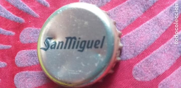 Coleccionismo de cervezas: CERVEZA-V9H-X-CHAPA-TAPON-CORONA-SAN MIGUEL