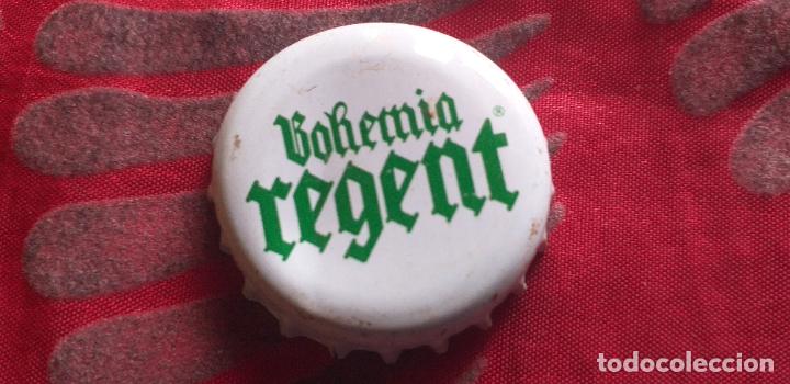Coleccionismo de cervezas: CERVEZA-V9H-X-CHAPA-TAPON-CORONA-REGENT