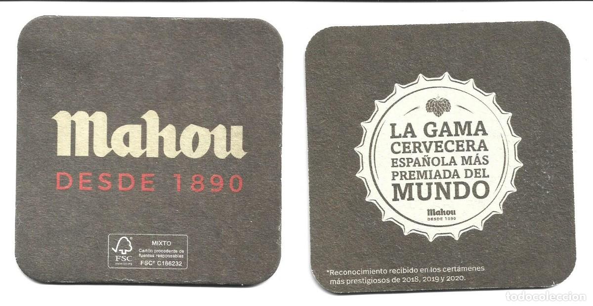 Coleccionismo de cervezas: 1 posa vasos mahou sin usar - Foto 1
