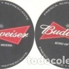 Coleccionismo de cervezas: POSAVASOS DE LA CERVEZA BUDWEISER PARA EL MERCADO ESPAÑOL