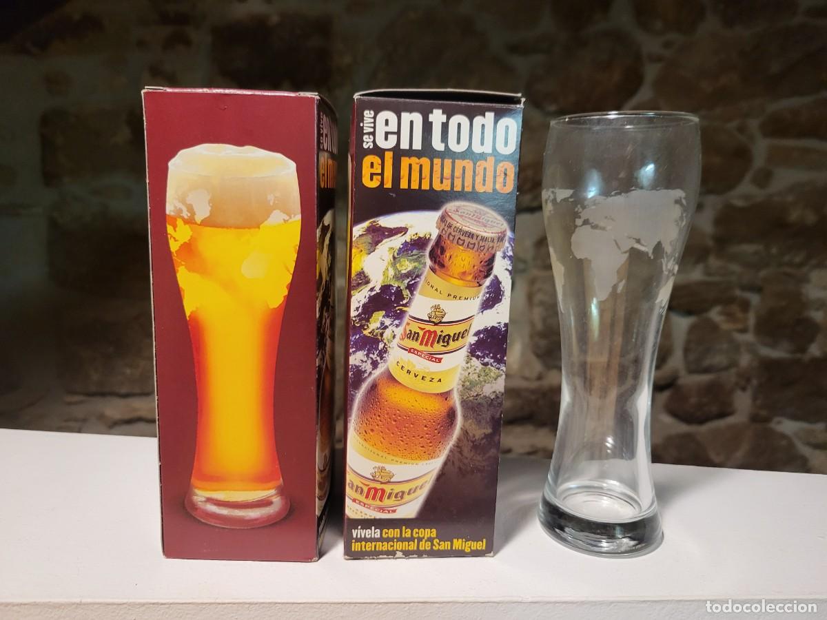 Coleccionismo de cervezas: 2 COPAS INTERNACIONAL SAN MIGUEL - Foto 1
