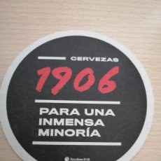 Coleccionismo de cervezas: POSAVASOS DE LA CERVEZA E. GALICIA 1906 ” XACOBEO 21-22 ”