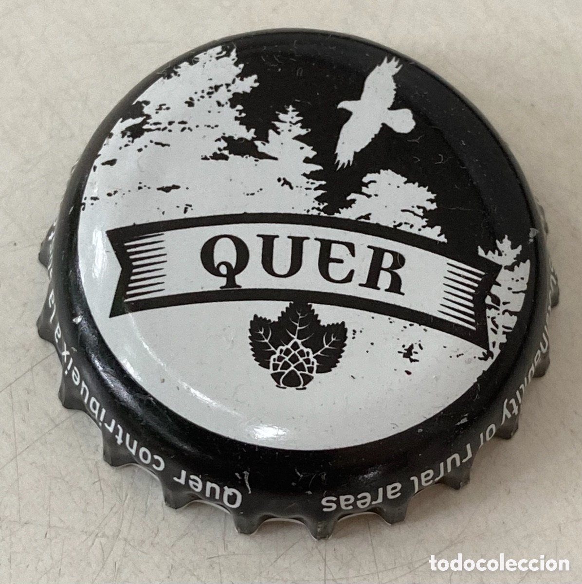 Sammeln von Brauereiartikeln: BOTTLE CAP BEER BIRRA CHAPA CERVEZA ARTESANA QUER. BARCELONA.-----LOTE N.2779---CARMANJO