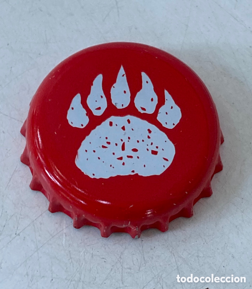 Coleccionismo de cervezas: TAP&Oacute;N CORONA BOTTLE CAP BEER TAPPI BIRRA CHAPA CERVEZA URSUS (3). RUMANIA.--LOTE N. 1554---CARMANJO
