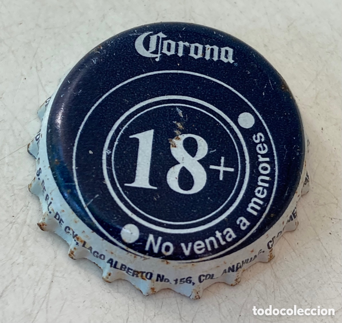 Coleccionismo de cervezas: CHAPA CERVEZA BOTTLE CAP KRONKORKEN TAPPI BIRRA BEER CORONA . M&Eacute;XICO/M&Eacute;JICO----LOTE N. 90---CARMANJO