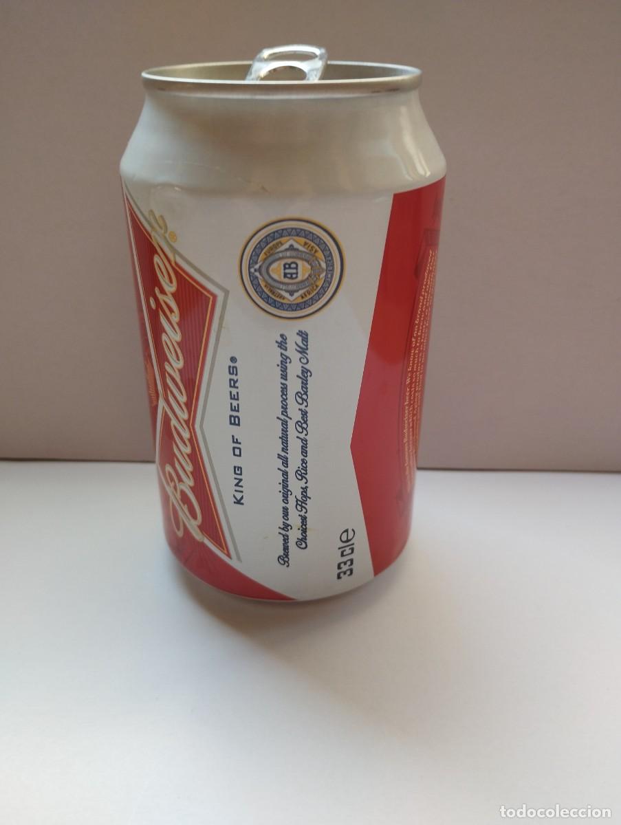 Coleccionismo de cervezas: BOTE - LATA CERVEZA BUDWEISER - Foto 2
