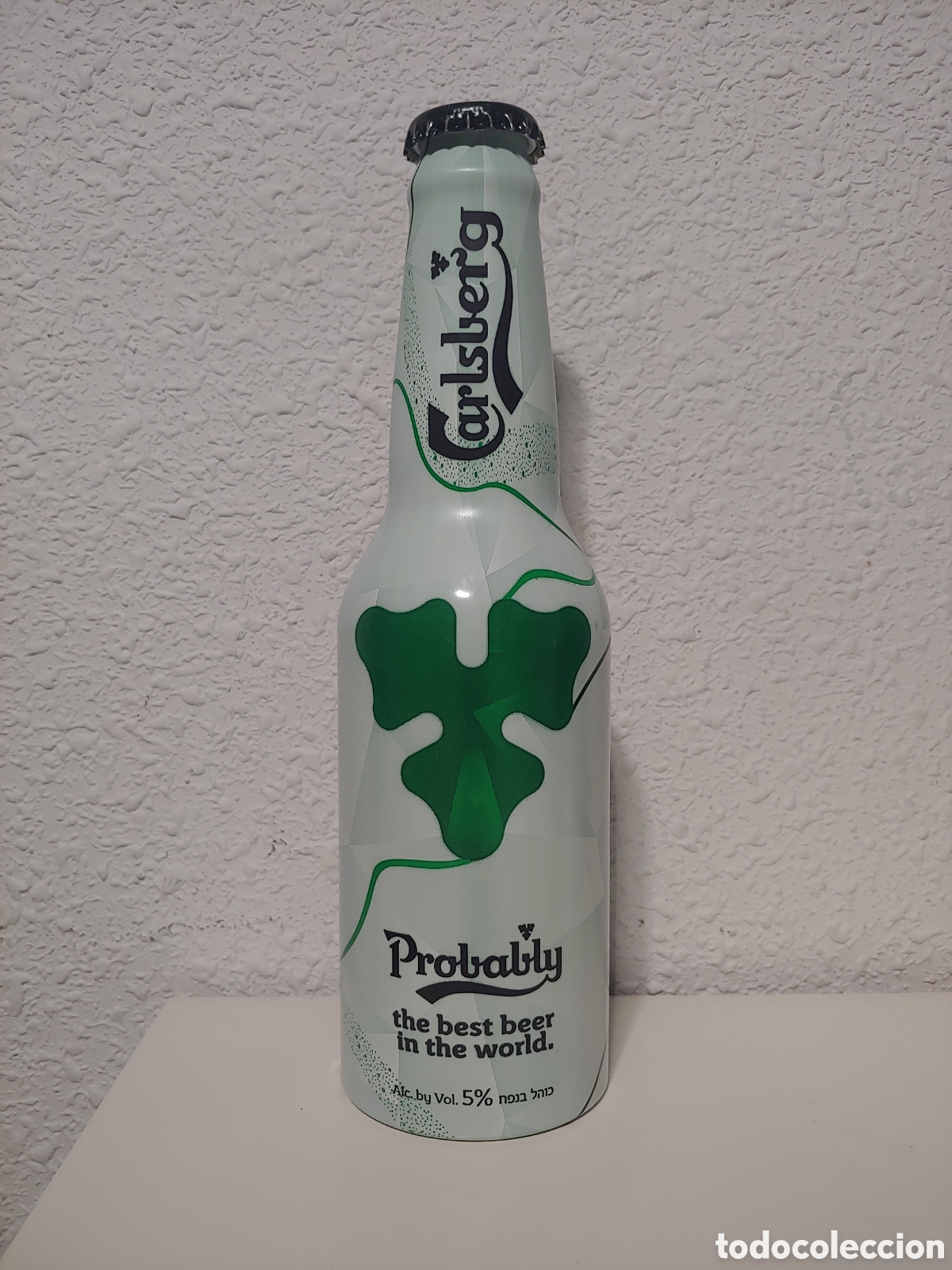 Coleccionismo de cervezas: Botella Cerveza aluminio Carlsberg