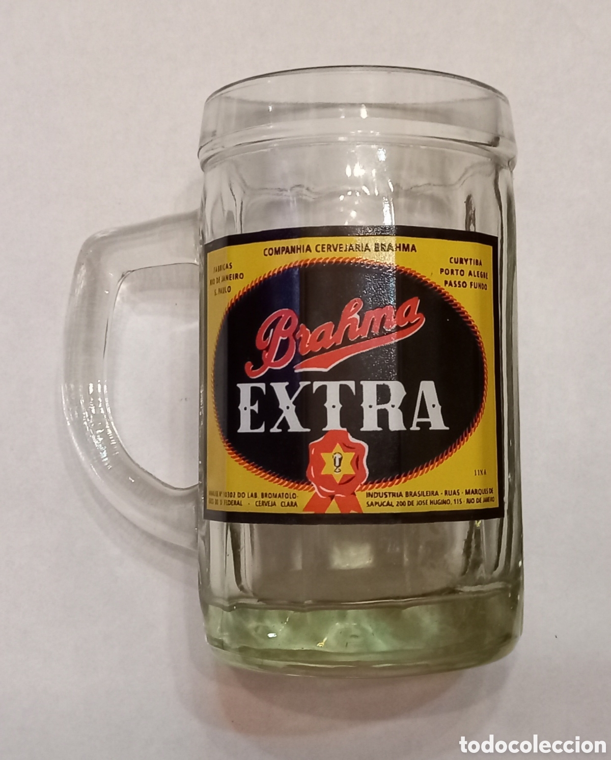 Coleccionismo de cervezas: Chopp vintage de cerveza Brahma