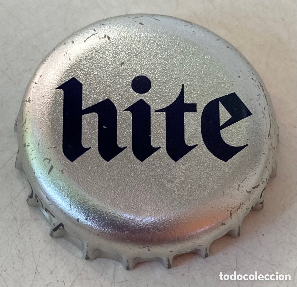 Coleccionismo de cervezas: BOTTLE CAP BEER TAP&Oacute;N CORONA CHAPA BIRRA BIER CERVEZA HITE.COREA DEL SUR (2).--LOTE N.657--CARMANJO