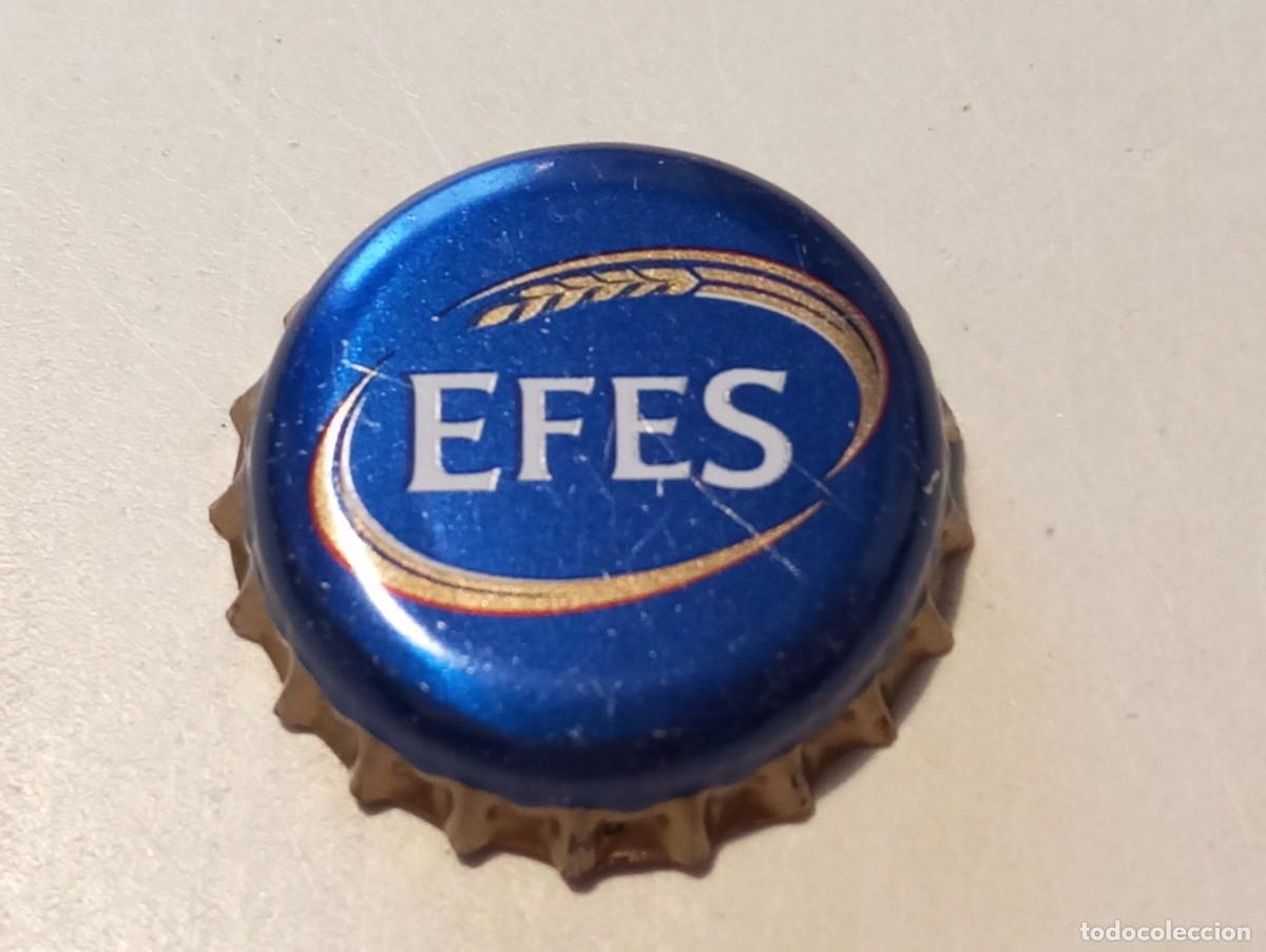 Colecionismo de cervejas: Chapa tap&oacute;n corona de la cerveza turca EFES