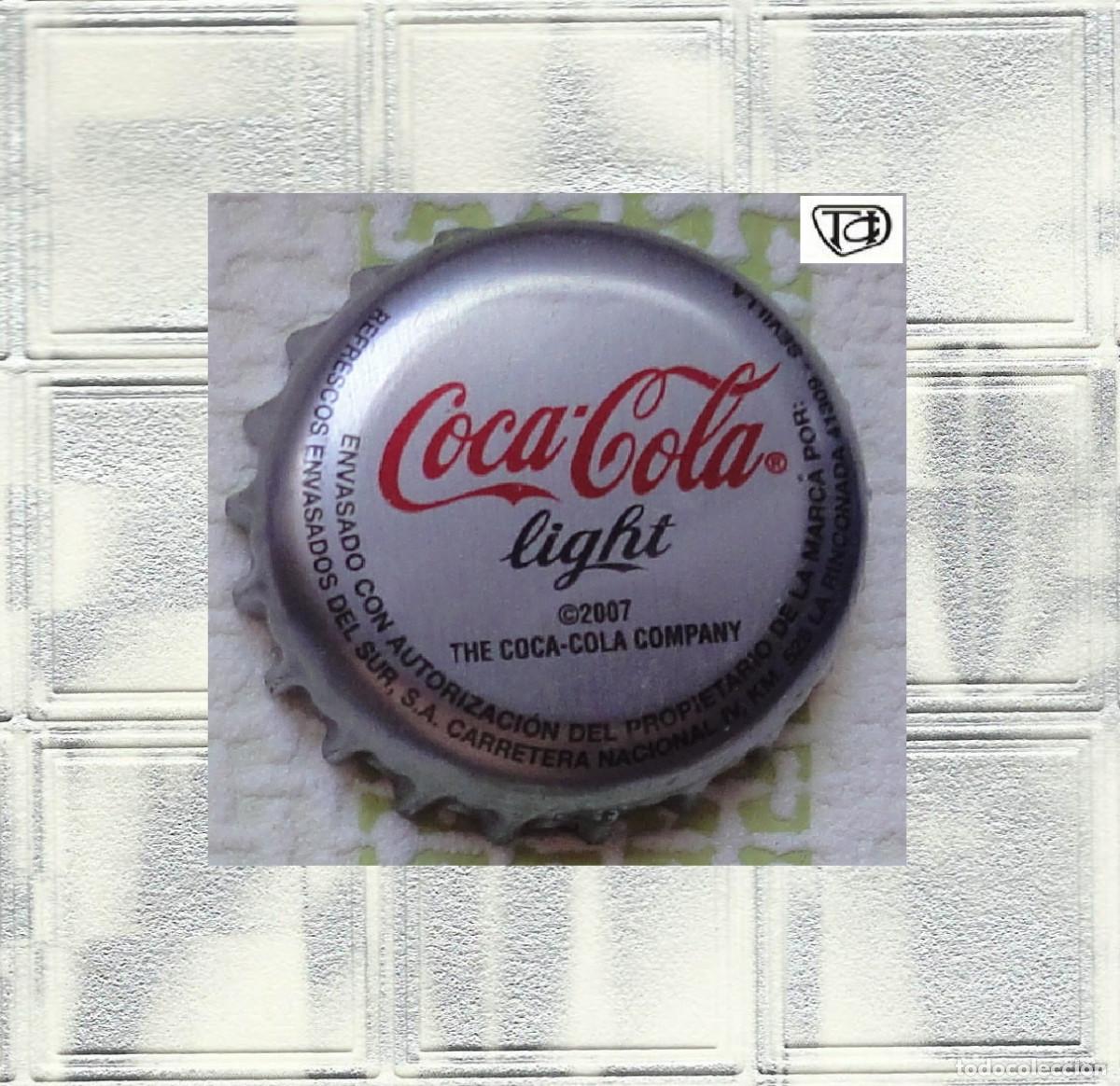 Coleccionismo de cervezas: CHAPA TAPON CORONA COCA COLA LIGHT
