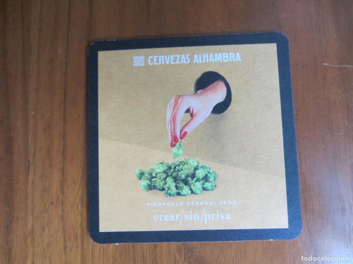 Coleccionismo de cervezas: POSAVASOS CERVEZA ALHAMBRA